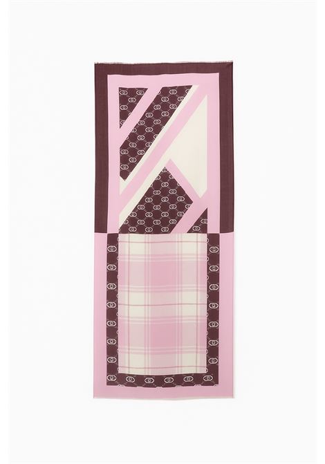 foulard check rosa LIU JO | 2F5072T0300CHECK-43204